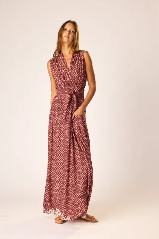 NICO SLEEVELESS MAXI made by Natalie Martin