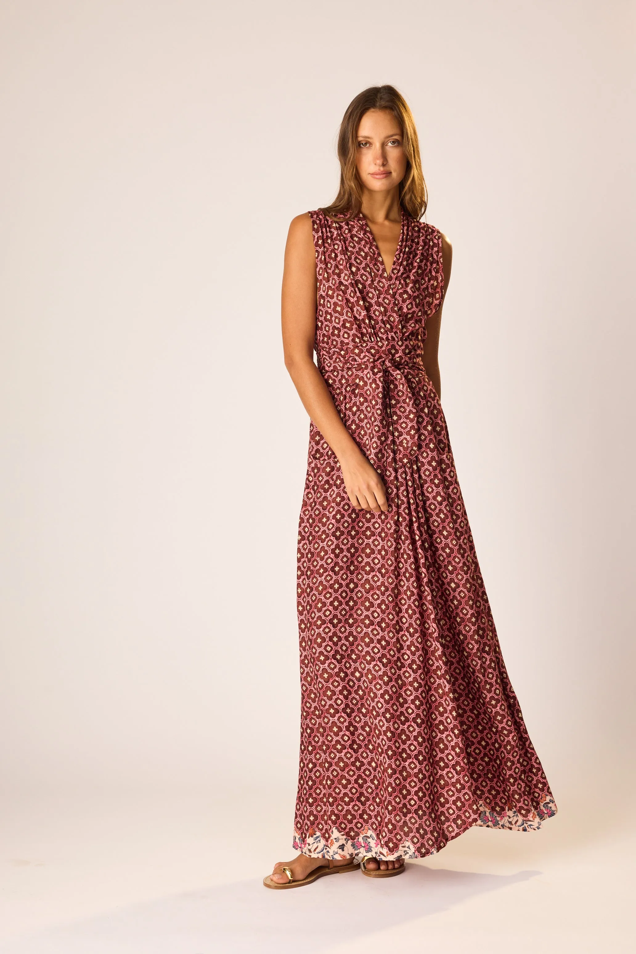 NICO SLEEVELESS MAXI sold by Natalie Martin product image thumbnail 3