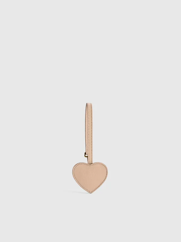 Venosta Sand Saffiano Key chain made by ATP Atelier