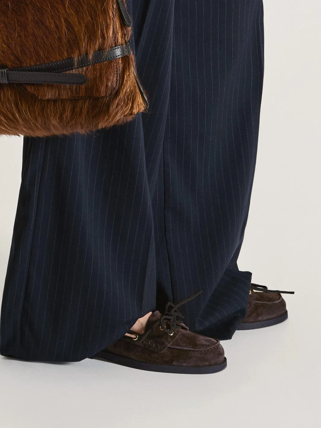 Nesso Walnut Suede Boat shoes sold by ATP Atelier product image thumbnail 5