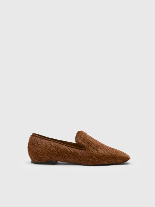 Dervio Cannella Pony Loafers sold by ATP Atelier