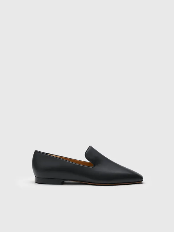 Dervio Black Nappa Loafers sold by ATP Atelier