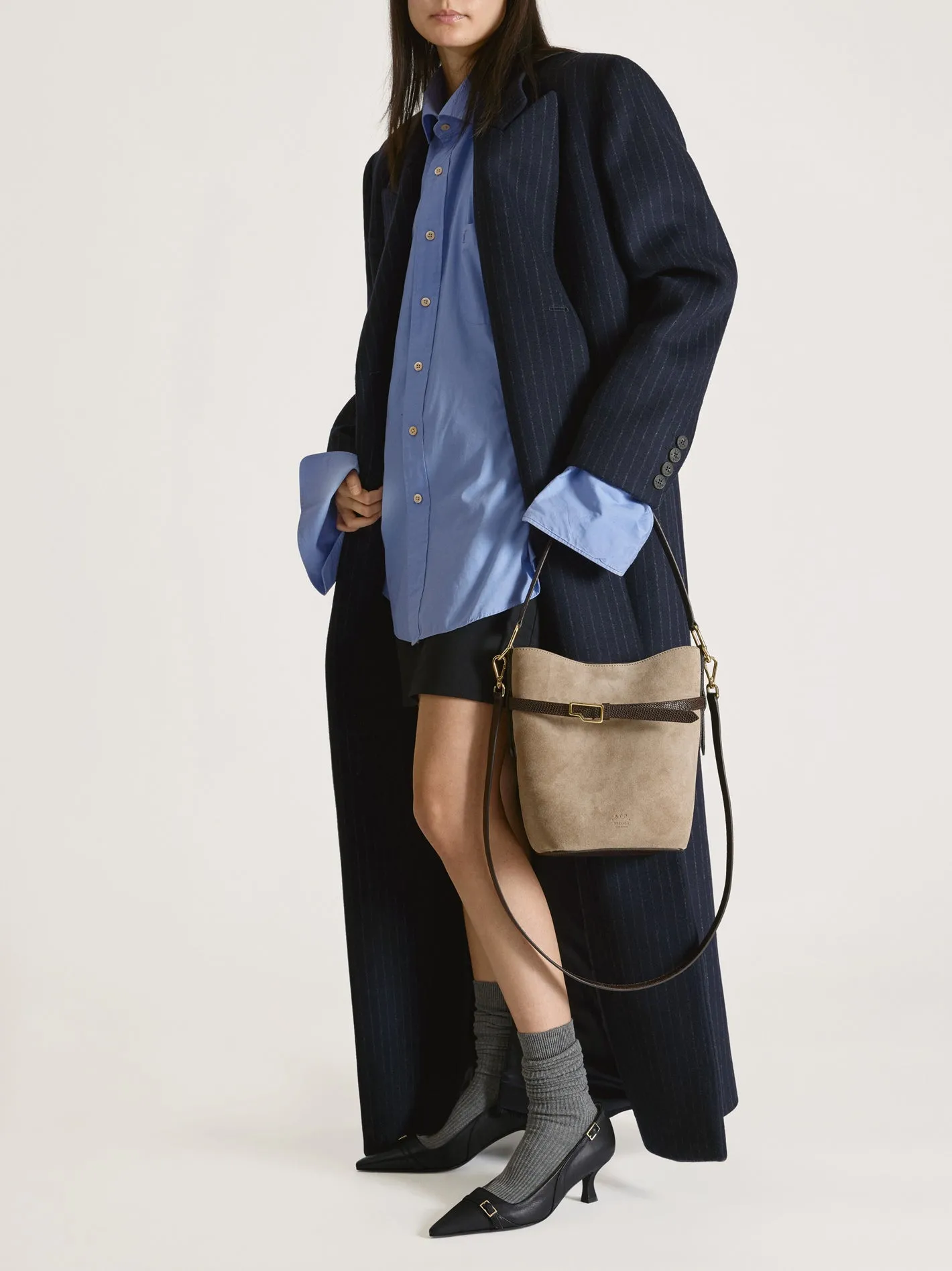 Abbadia Black Leather Pumps sold by ATP Atelier product image thumbnail 4