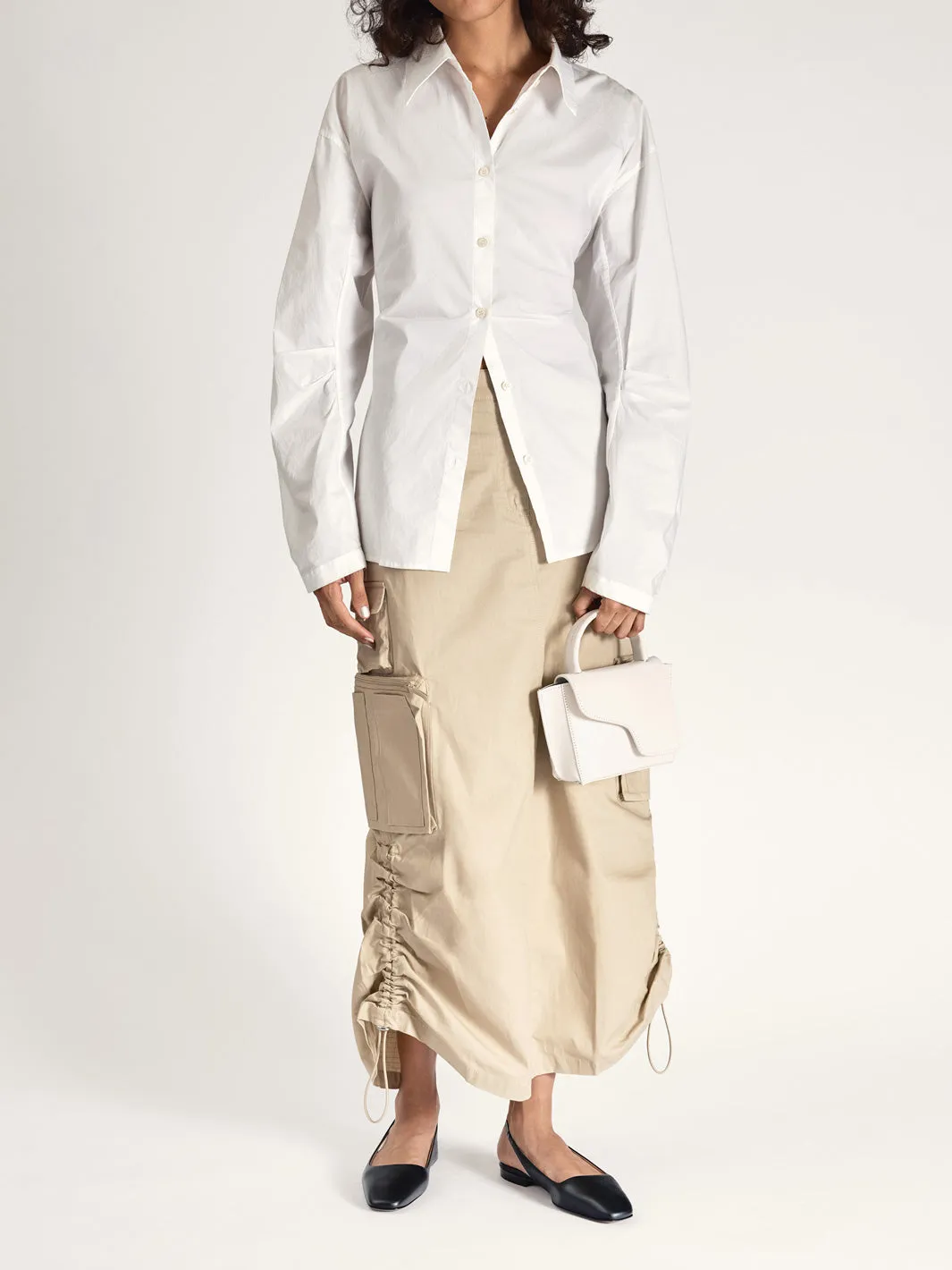 Plesio Black Nappa Flat Slingbacks sold by ATP Atelier product image thumbnail 2