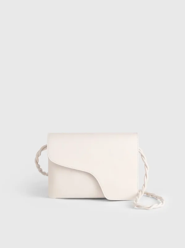 Duronia Linen Nappa Mini crossbody bag made by ATP Atelier