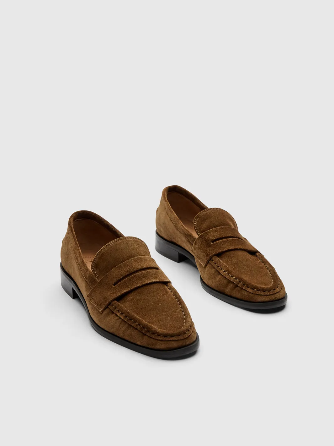 Airola Cannella Suede Loafers sold by ATP Atelier product image thumbnail 3