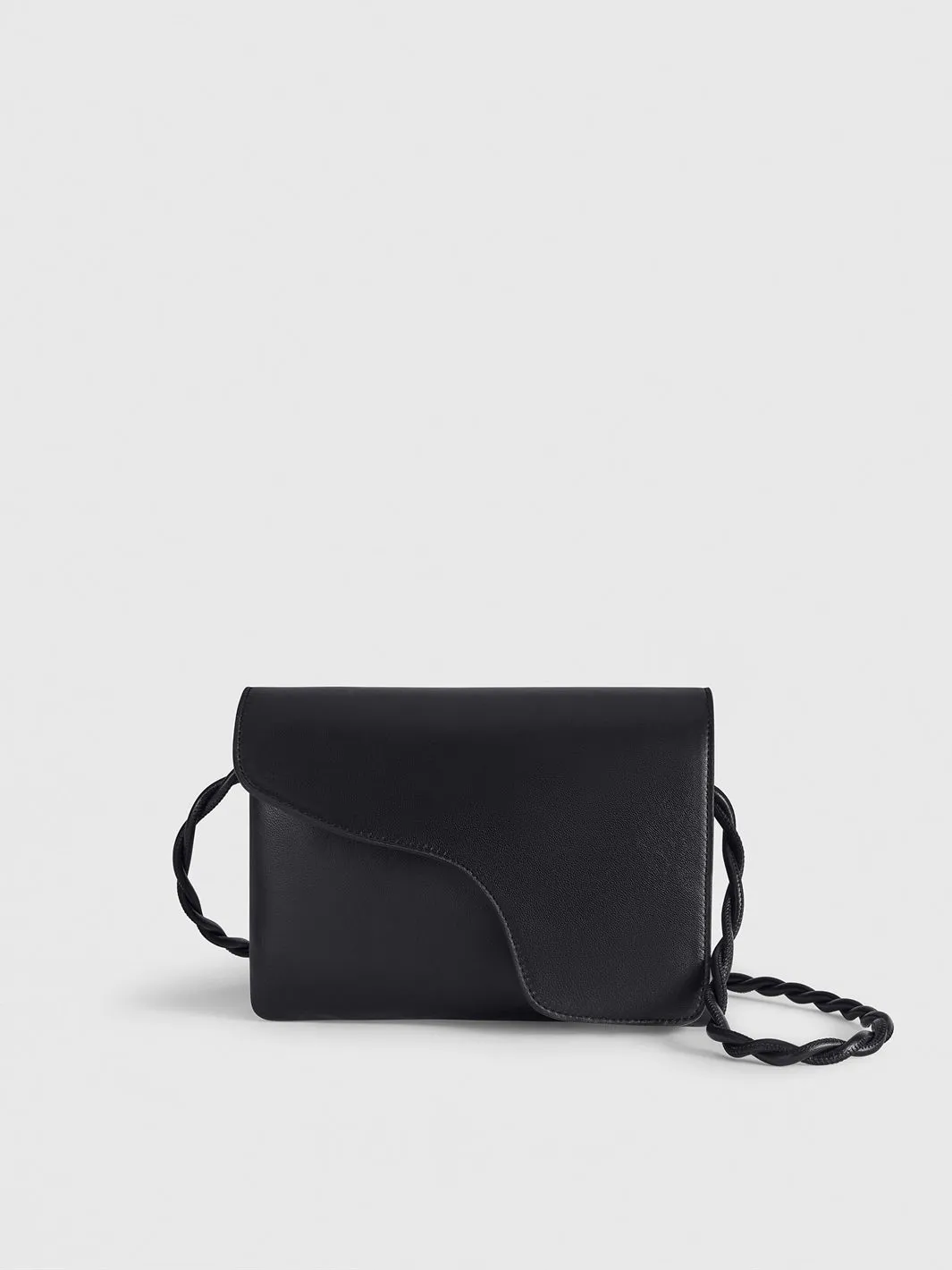 Duronia Black Nappa Mini crossbody bag sold by ATP Atelier