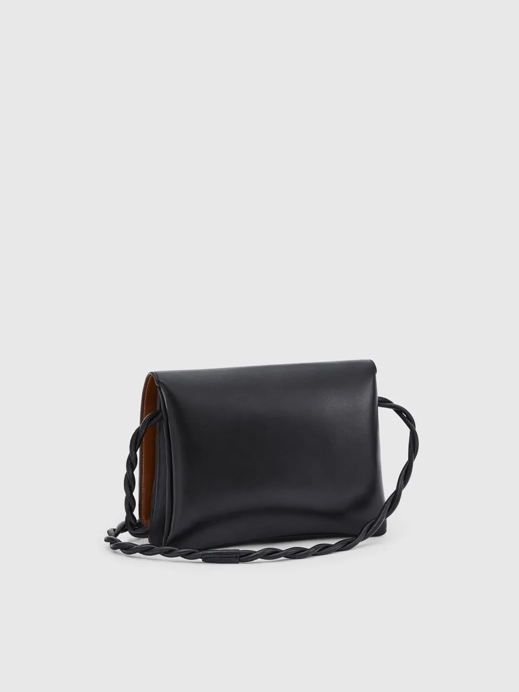 Duronia Black Nappa Mini crossbody bag sold by ATP Atelier product image thumbnail 5