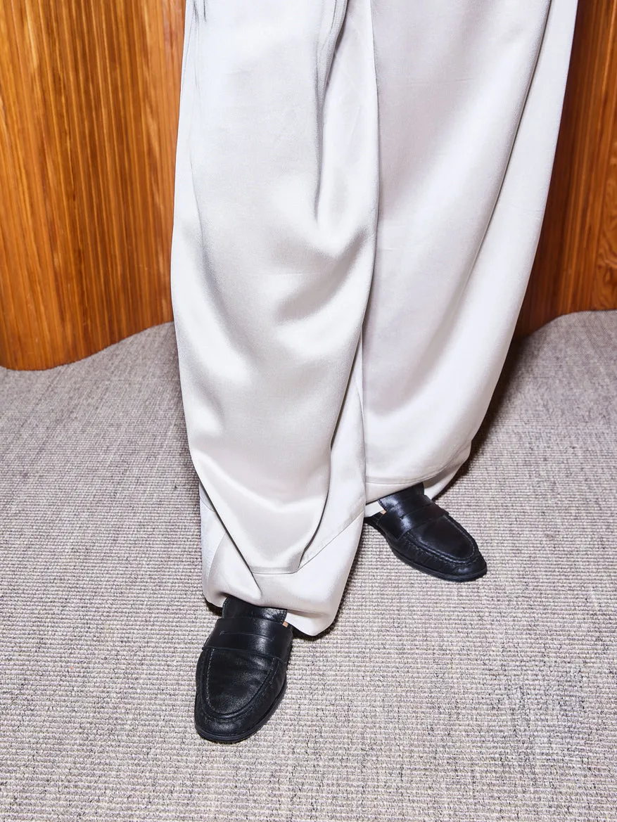 Airola Black Nappa Loafers sold by ATP Atelier product image thumbnail 5