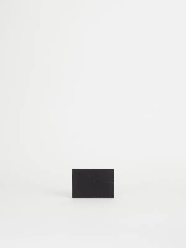 Vinci Black Leather Card holder made by ATP Atelier