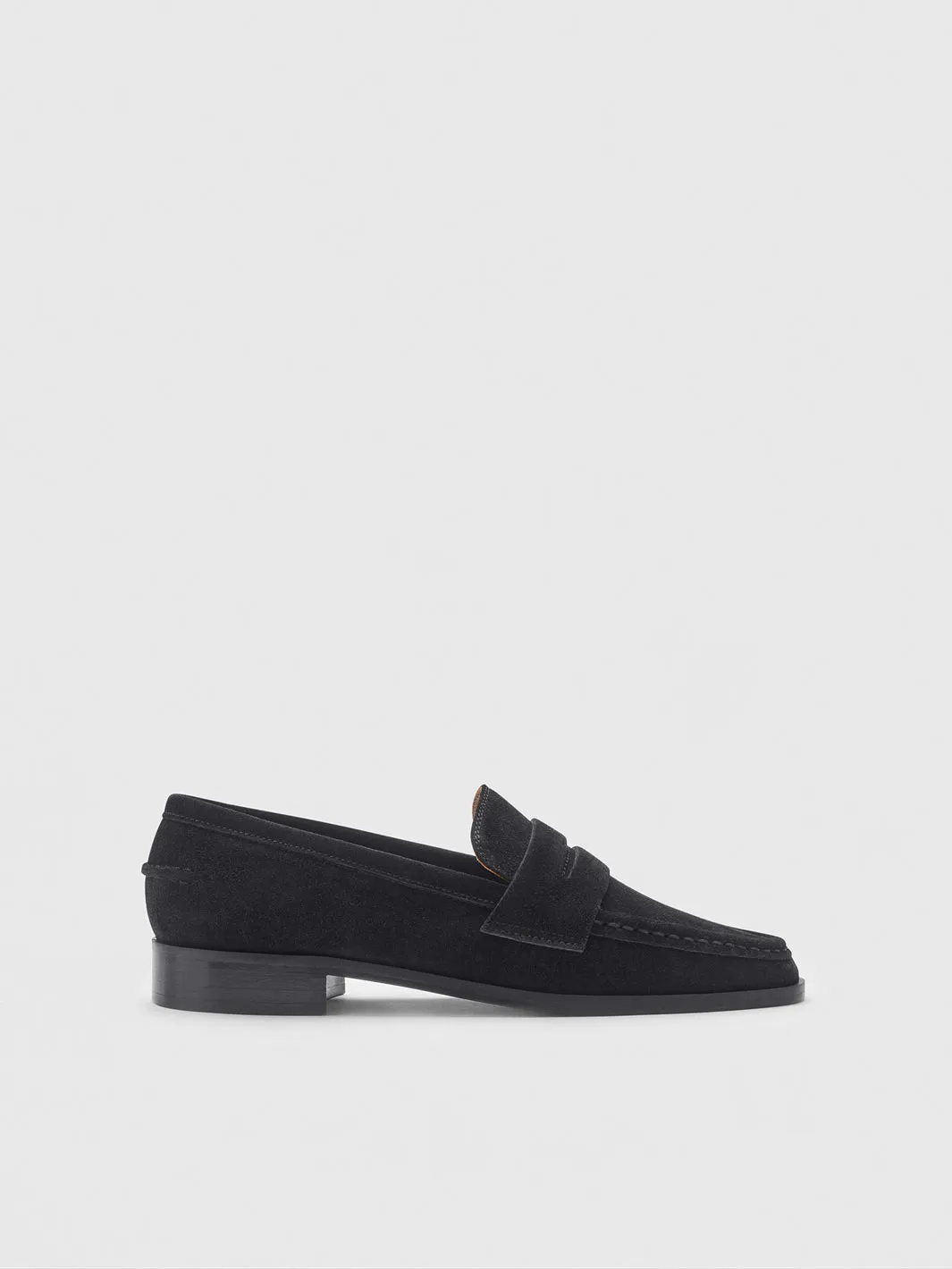 Airola Black Suede Loafers sold by ATP Atelier