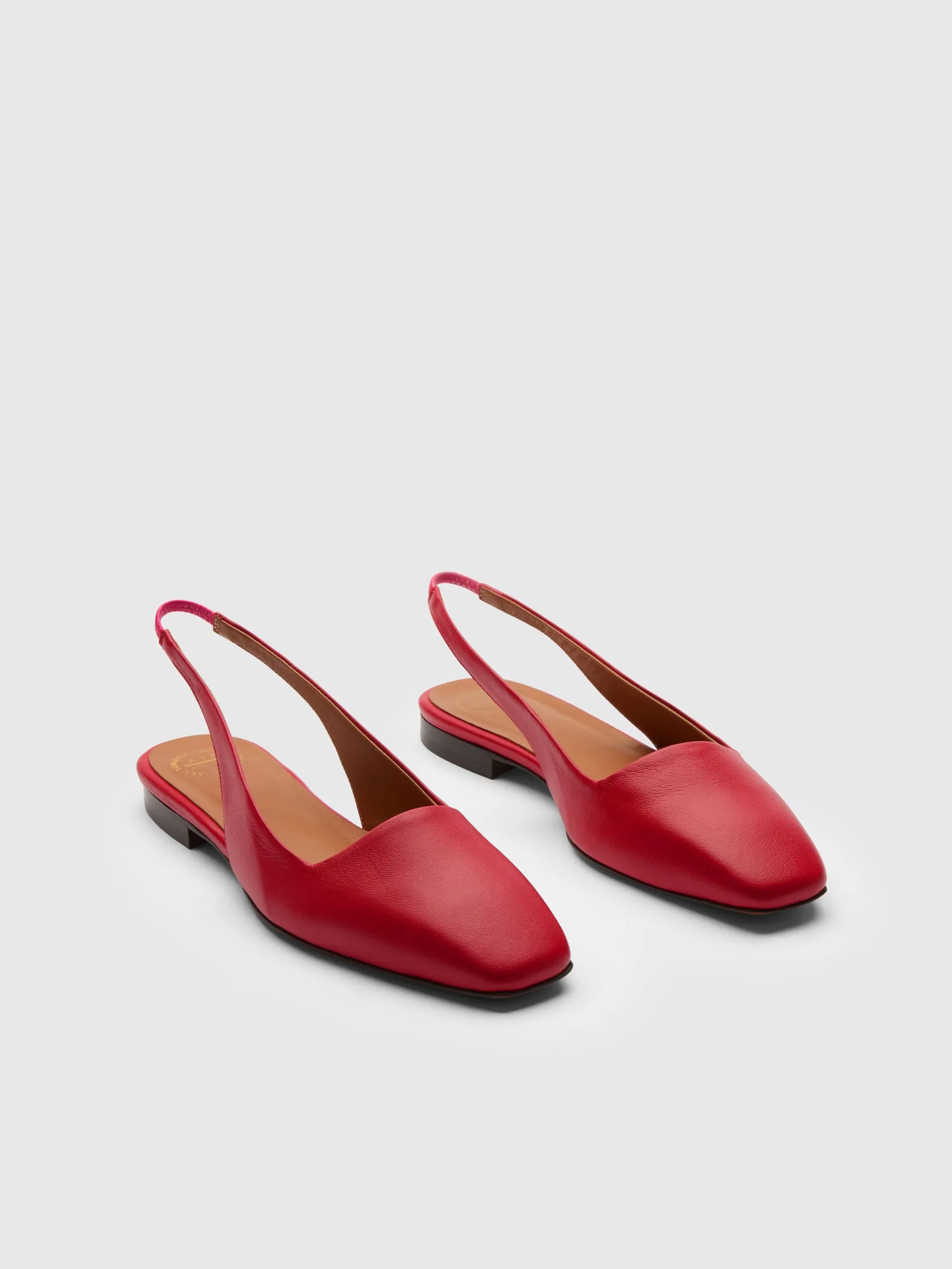 Plesio Melograno Nappa Slingbacks sold by ATP Atelier product image thumbnail 2