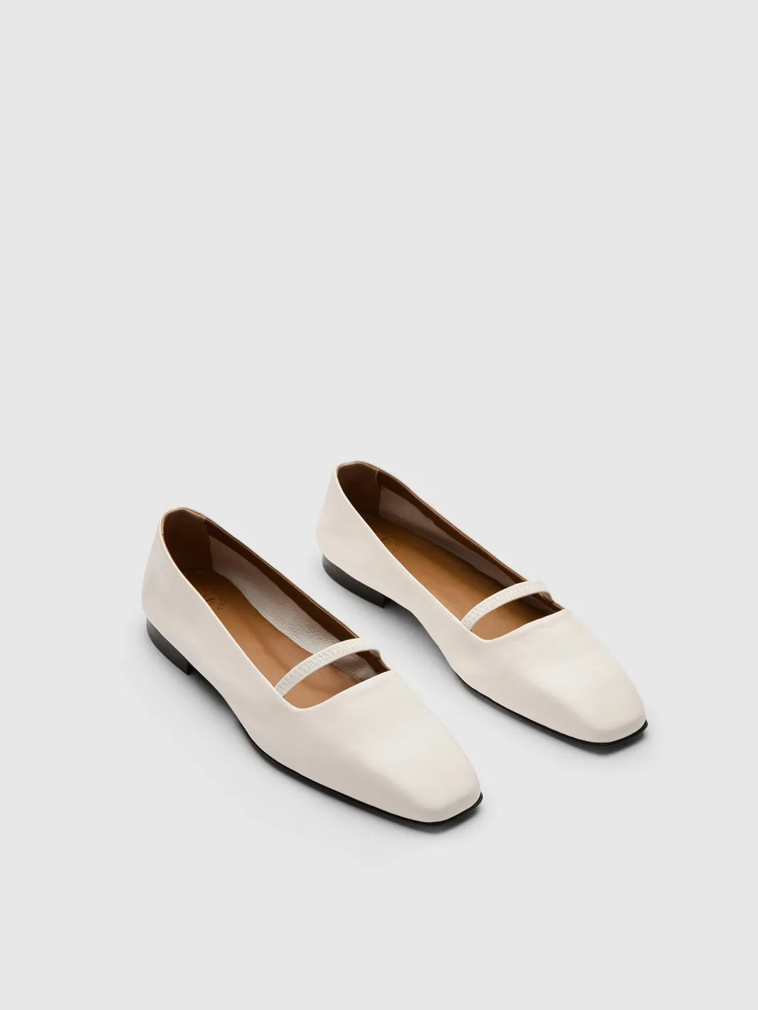 Loria Linen Nappa Ballet flats sold by ATP Atelier product image thumbnail 2
