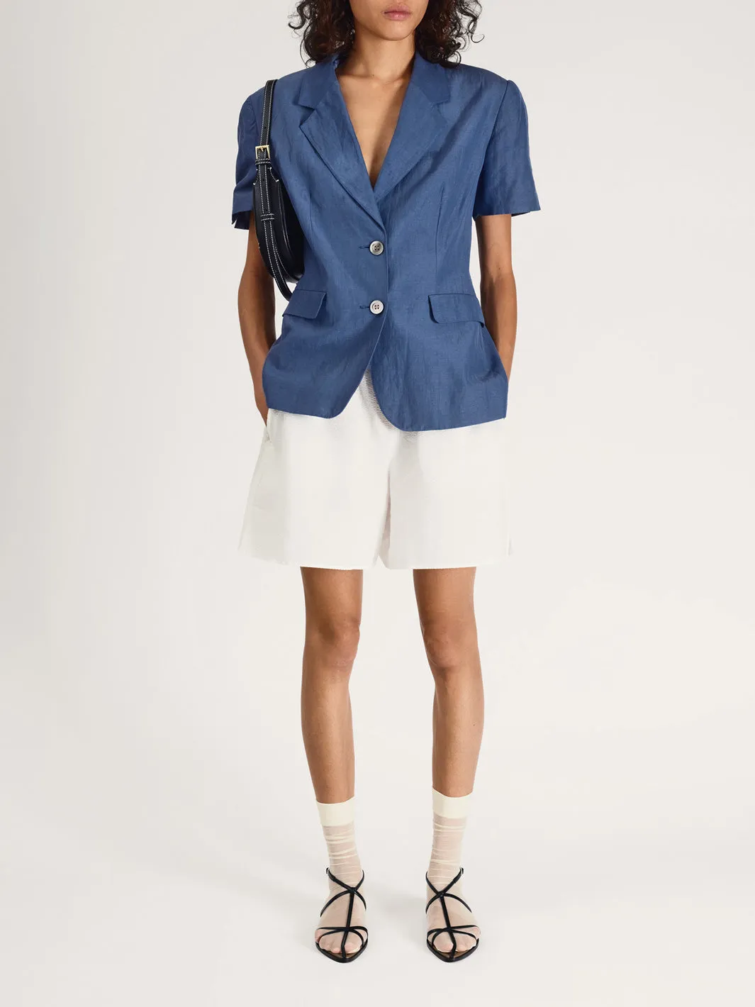 Griante Black Nappa Strappy sandals sold by ATP Atelier product image thumbnail 2