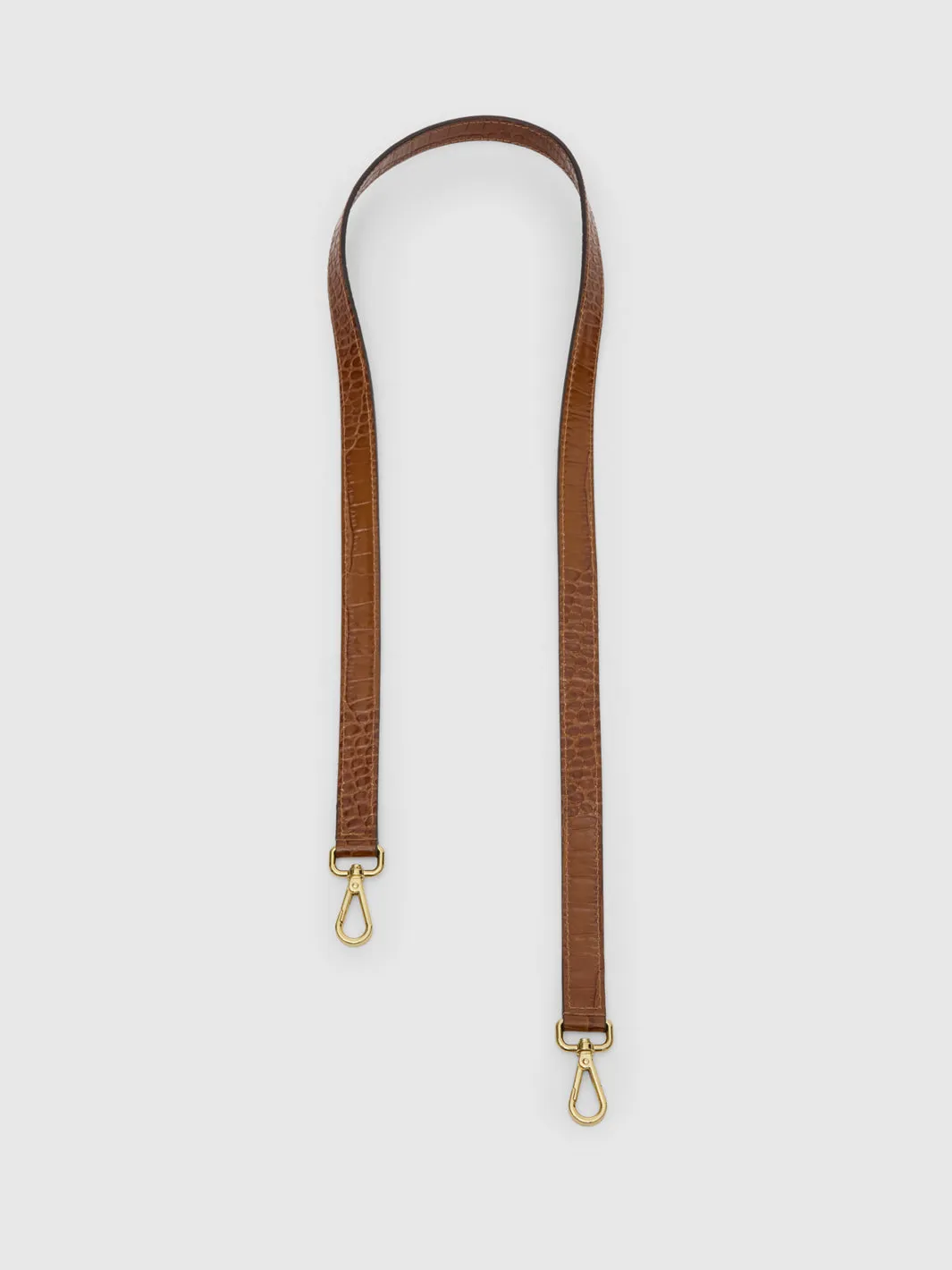 Stra Cannella Printed Croco Shoulder strap sold by ATP Atelier