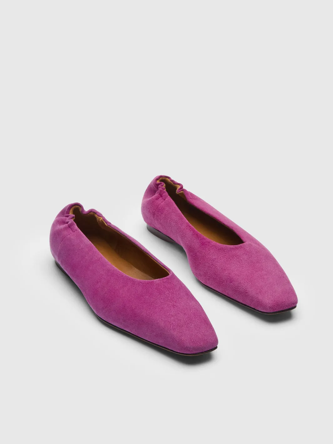 Moena Supernova Suede Ballet flats sold by ATP Atelier product image thumbnail 2