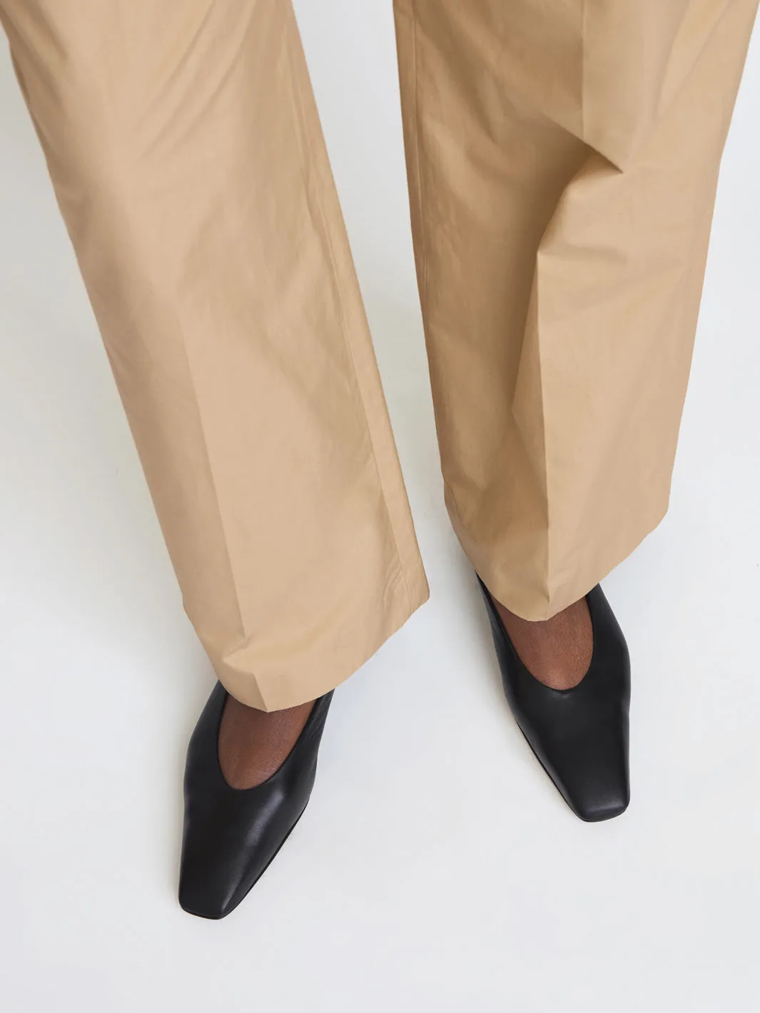 Moena Black Nappa Ballet flats sold by ATP Atelier product image thumbnail 4