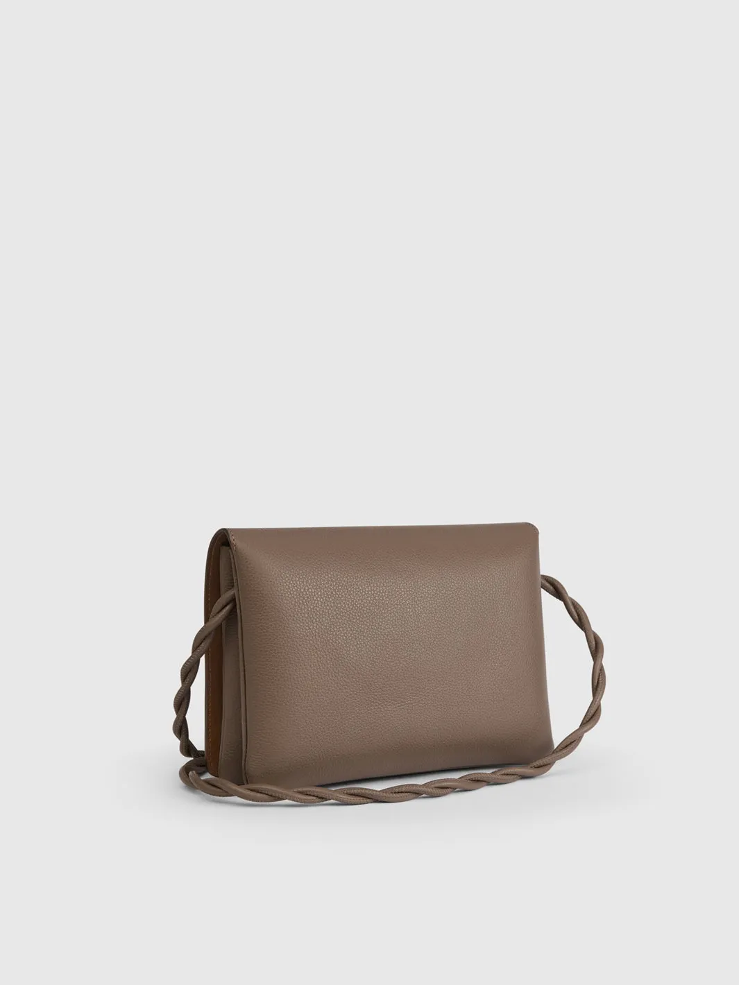 Duronia Tahini Grained Leather Mini crossbody bag sold by ATP Atelier product image thumbnail 2