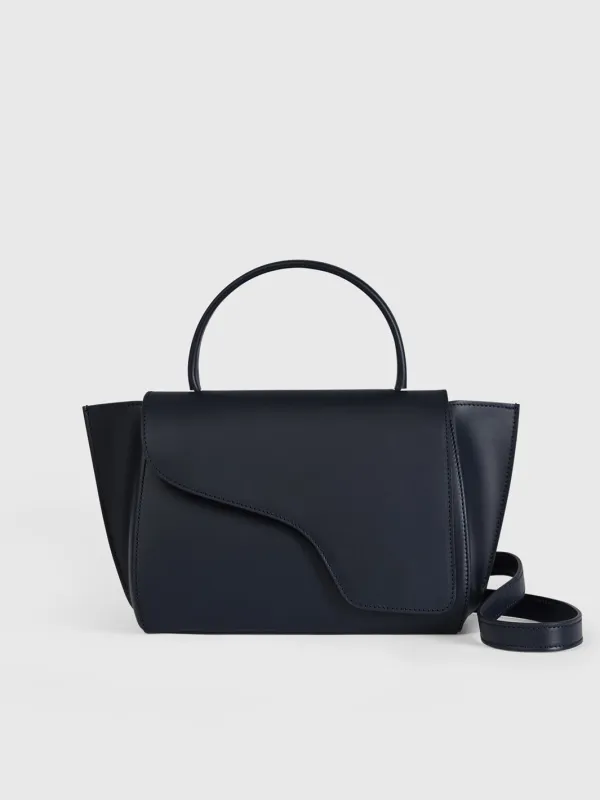 Arezzo Mirtillo Leather Handbag made by ATP Atelier