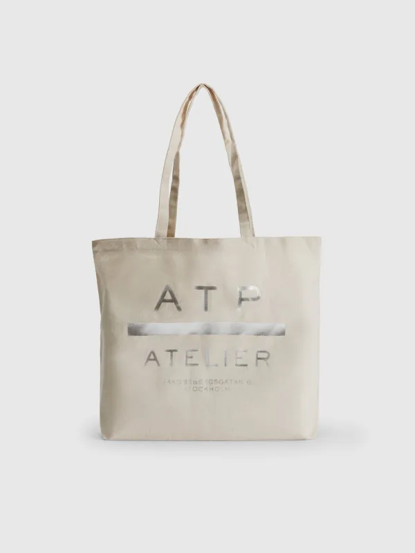 Stockholm Natural Canvas Tote bag sold by ATP Atelier