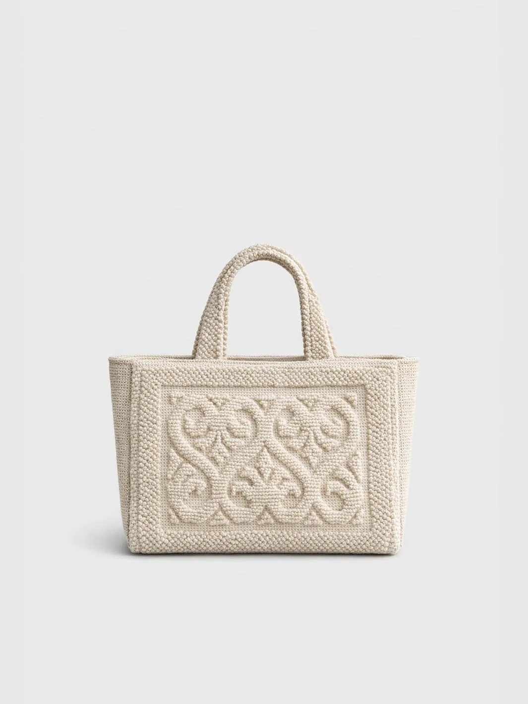 Costantine Linen Cotton Mini Tote Bag sold by ATP Atelier