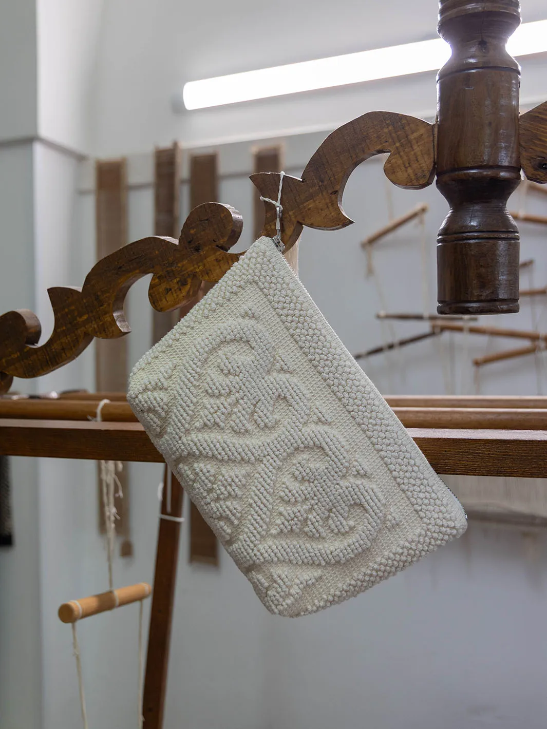 Costantine Linen Cotton Small Pouch sold by ATP Atelier product image thumbnail 3