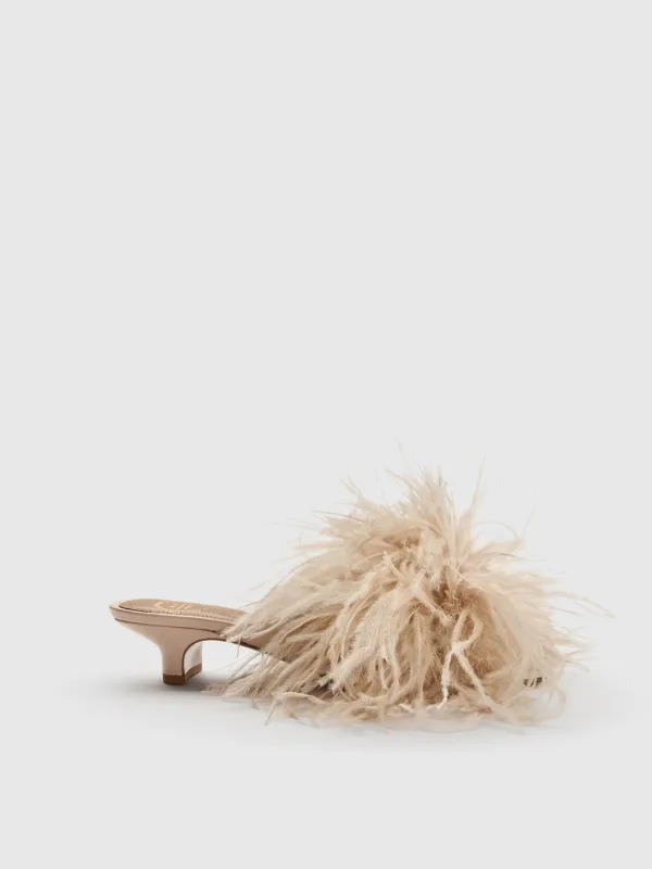 Tavenna Cipria Kitten heels made by ATP Atelier