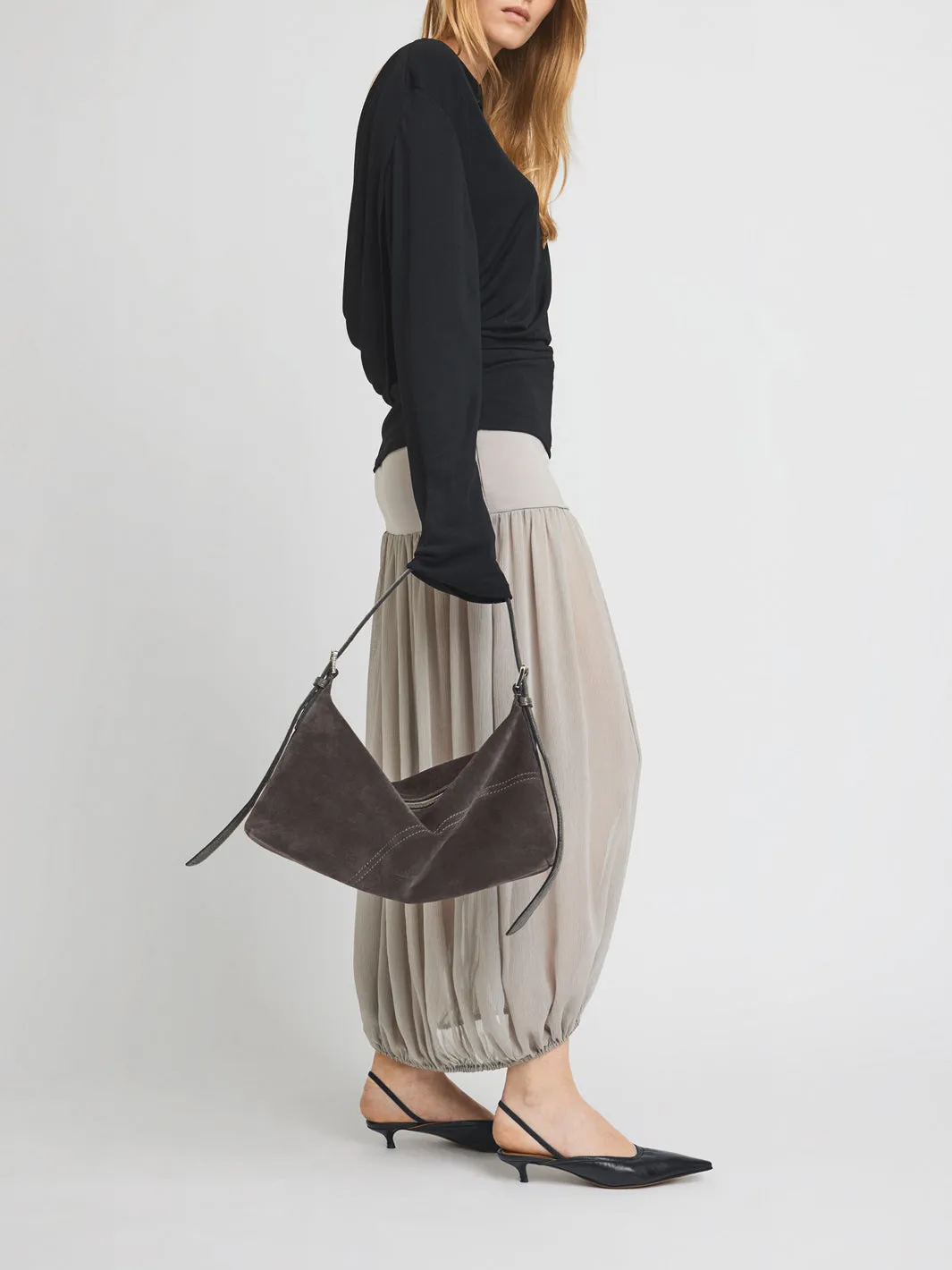 Lana Black Shiny Nappa Slingbacks sold by ATP Atelier product image thumbnail 5