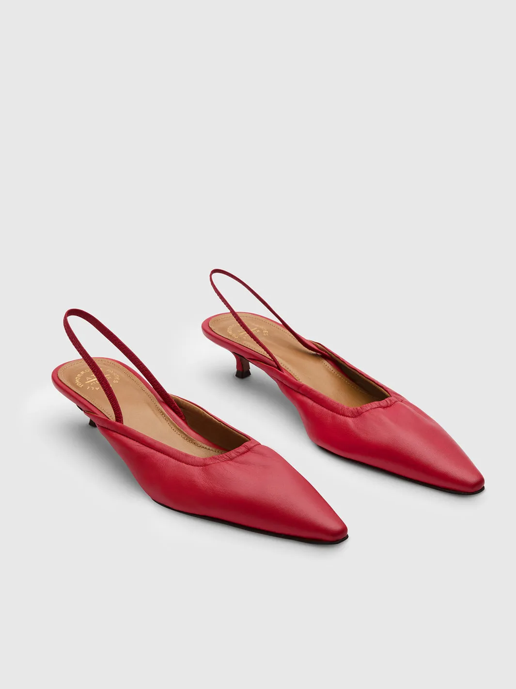 Lana Melograno Nappa Slingbacks sold by ATP Atelier product image thumbnail 3