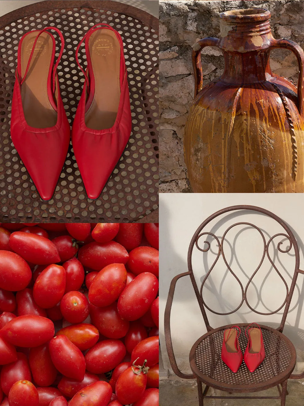 Lana Melograno Nappa Slingbacks sold by ATP Atelier product image thumbnail 4