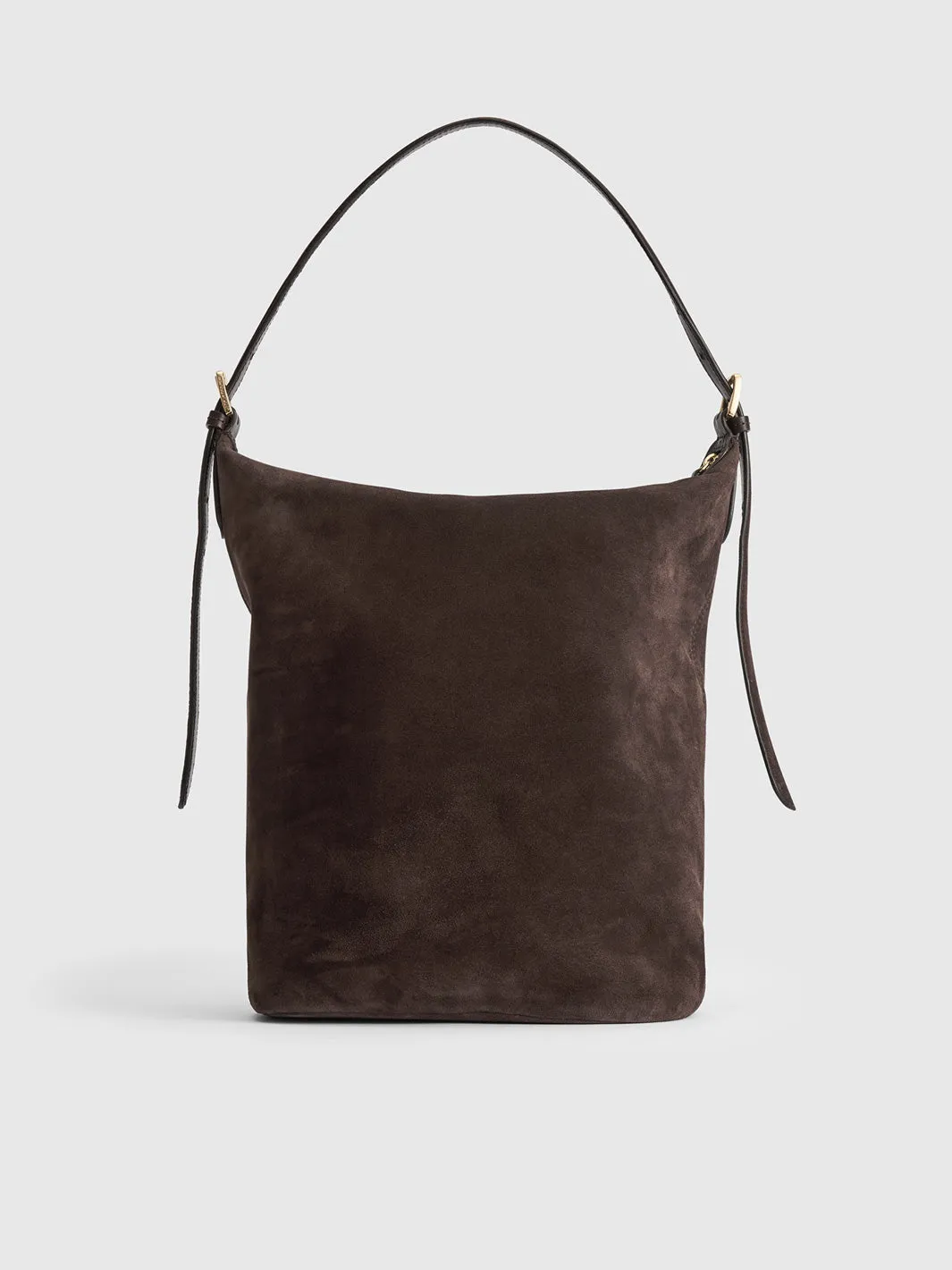 Tolve Walnut Suede Tote bag sold by ATP Atelier product image thumbnail 3