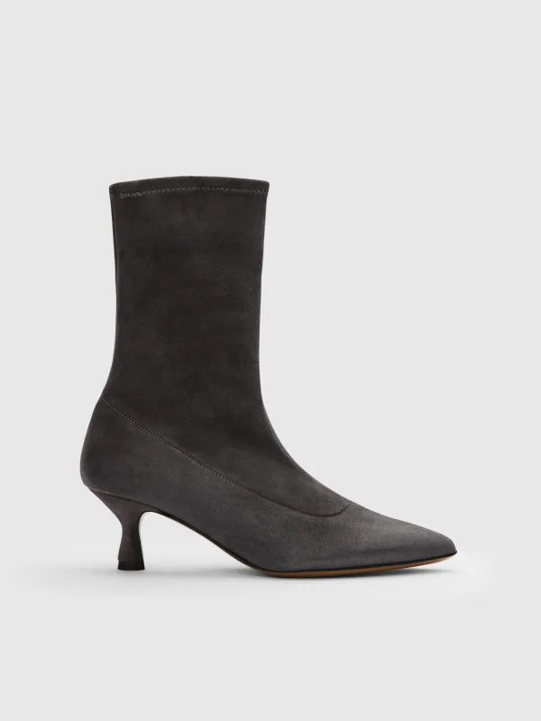 Cerone Peltro Suede Stretch Boots made by ATP Atelier