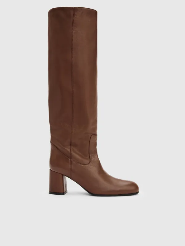 Sarconi Cannella Leather Knee high boots made by ATP Atelier