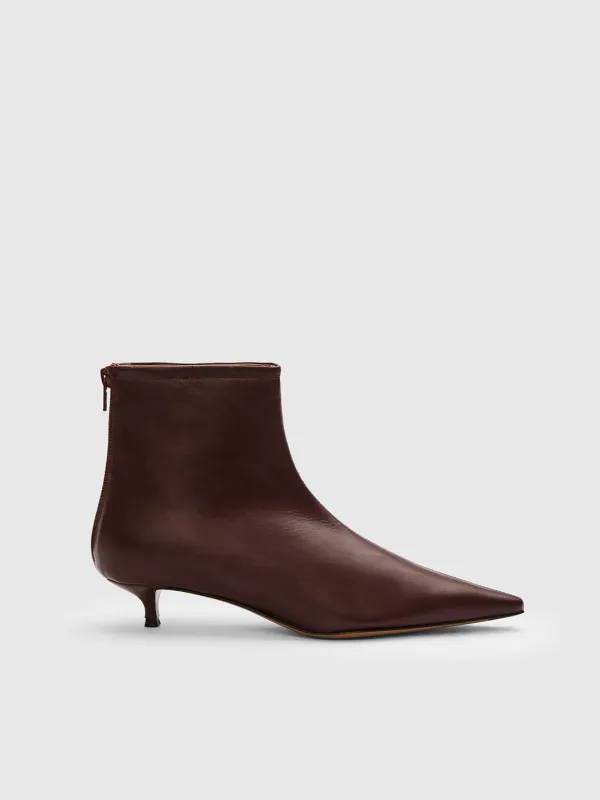 Melfi Grumello Shiny Nappa Ankle boots made by ATP Atelier