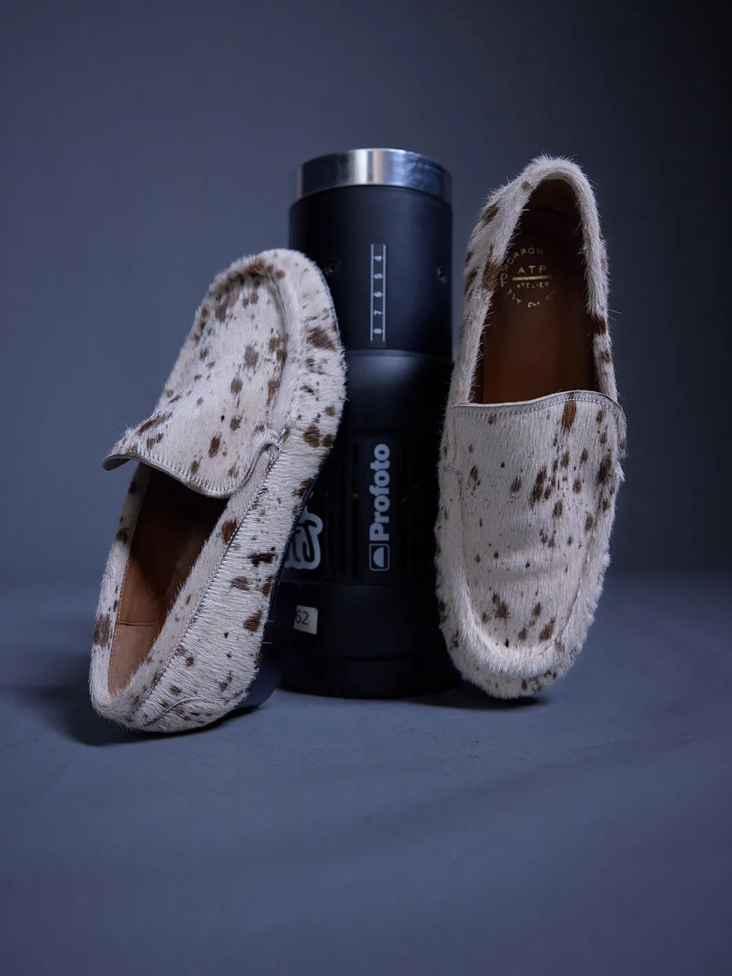 Rivello Mandorla Printed Mini Cow Slip-ins sold by ATP Atelier product image thumbnail 5