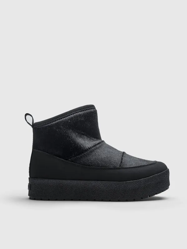 Bormio Black Pony Boot made by ATP Atelier