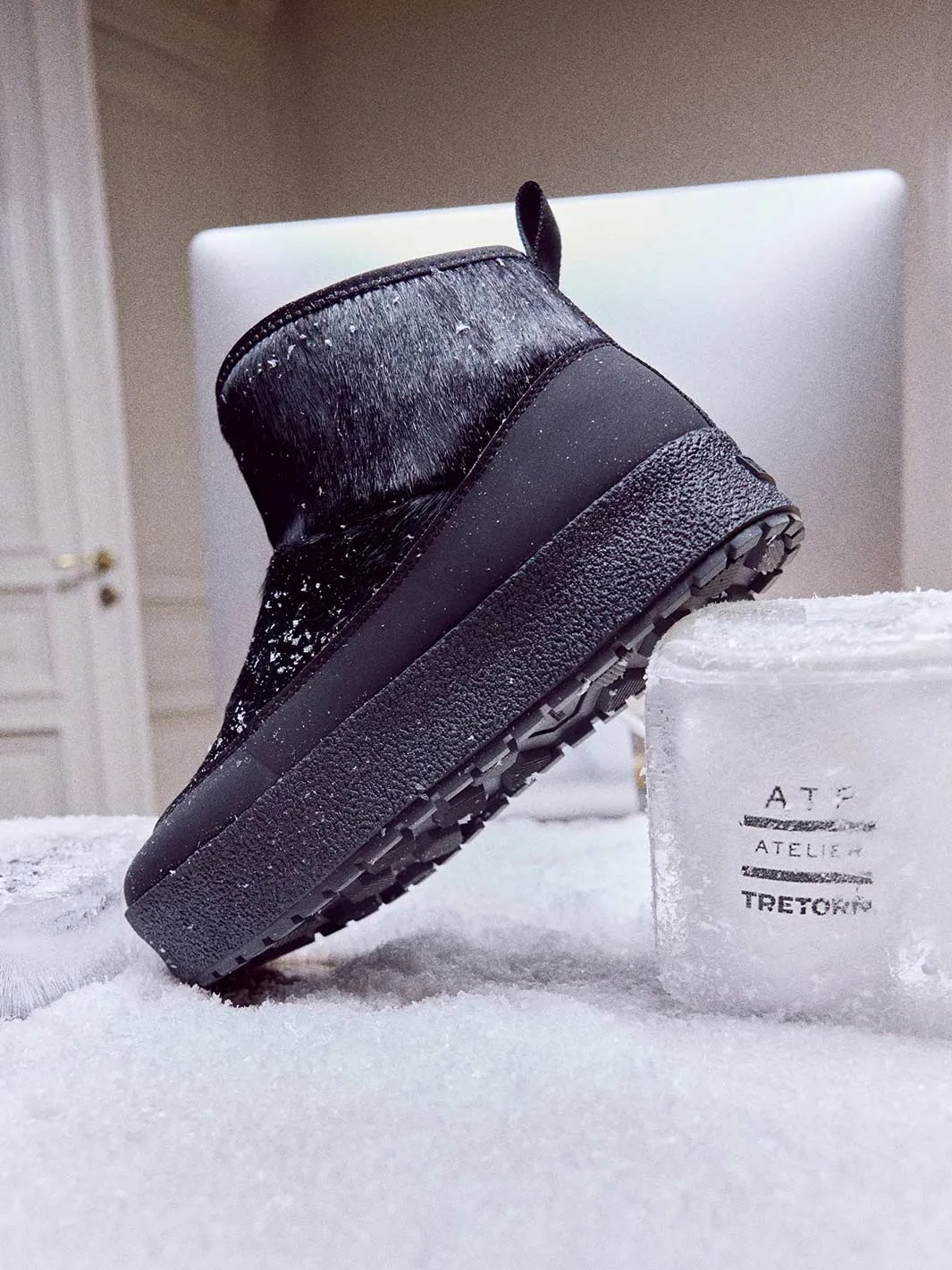 Bormio Black Pony Boot sold by ATP Atelier product image thumbnail 4