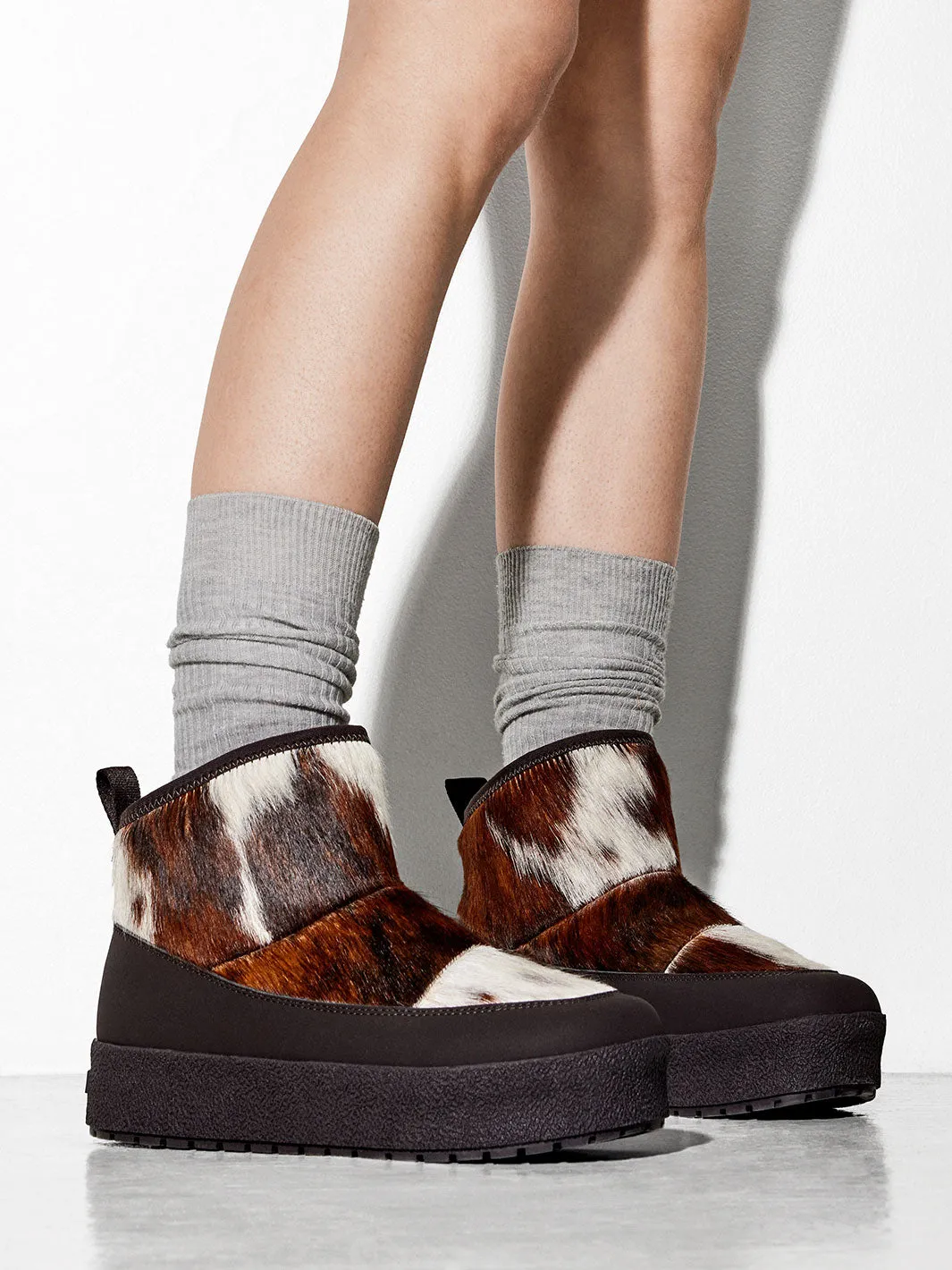Bormio Unique Cow Print Boot sold by ATP Atelier product image thumbnail 2