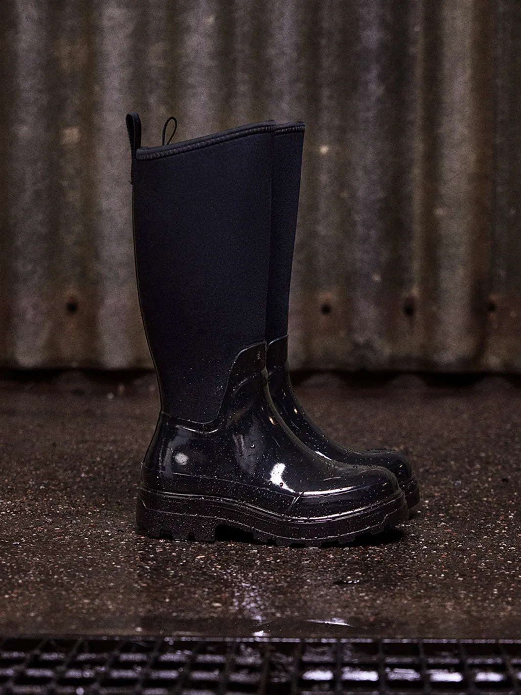 Verbania Black Rubber Boot sold by ATP Atelier product image thumbnail 5