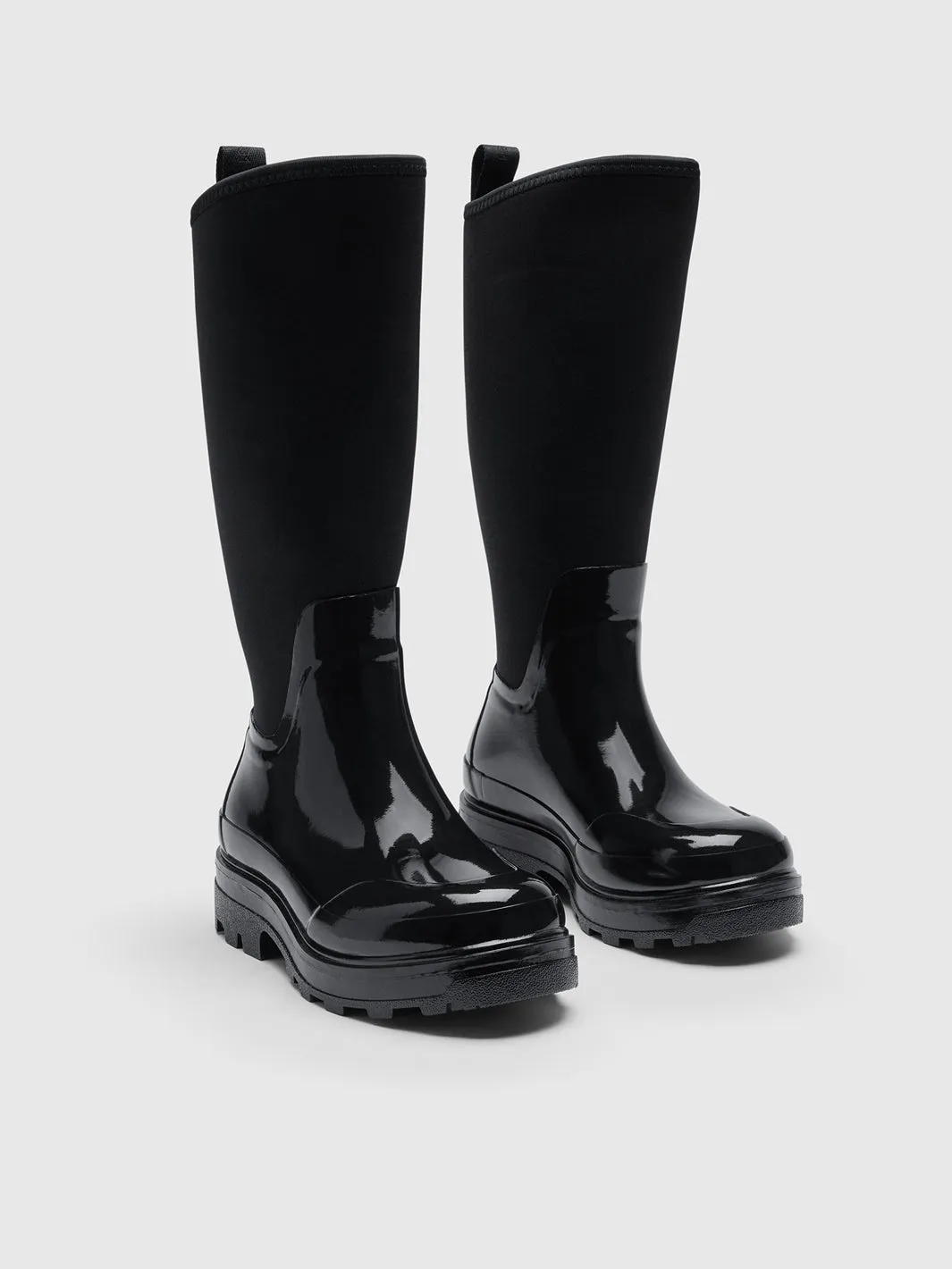 Verbania Black Rubber Boot sold by ATP Atelier product image thumbnail 3