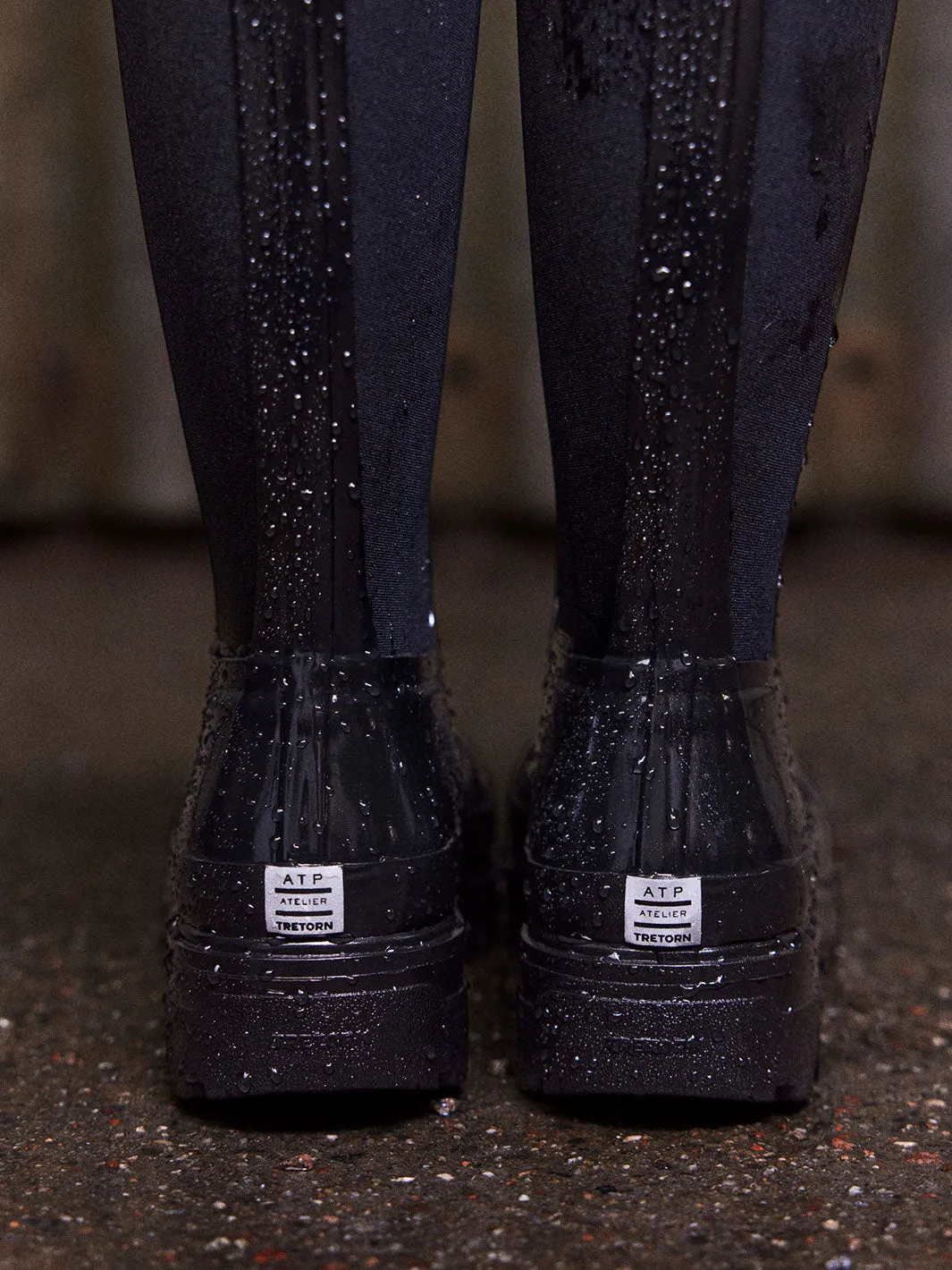 Verbania Black Rubber Boot sold by ATP Atelier product image thumbnail 4