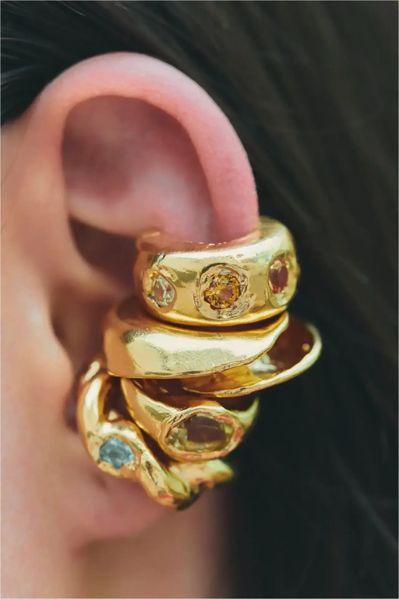 Sol Ear Cuff sold by Simuero product image thumbnail 3