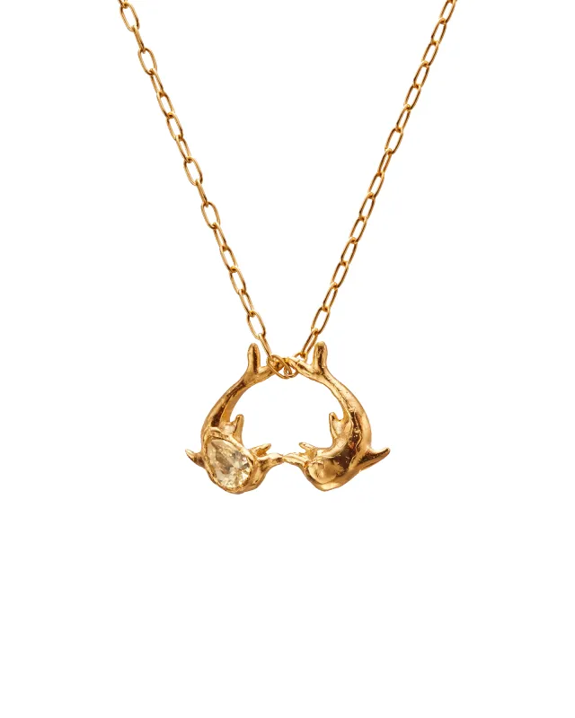 Los Delfines Necklace made by Simuero