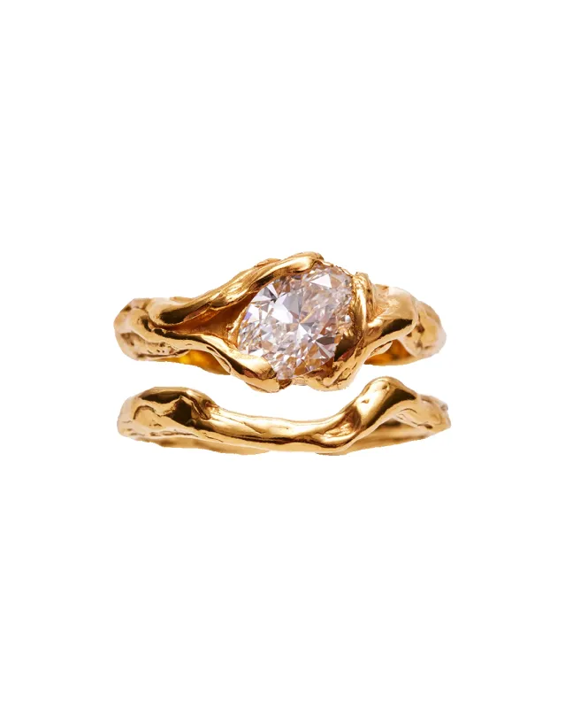 Salada Matching Set 1ct Diamond made by Simuero