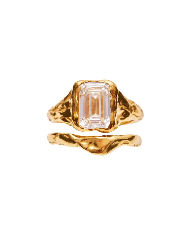 Vedrà Matching Set 3ct Diamond made by Simuero