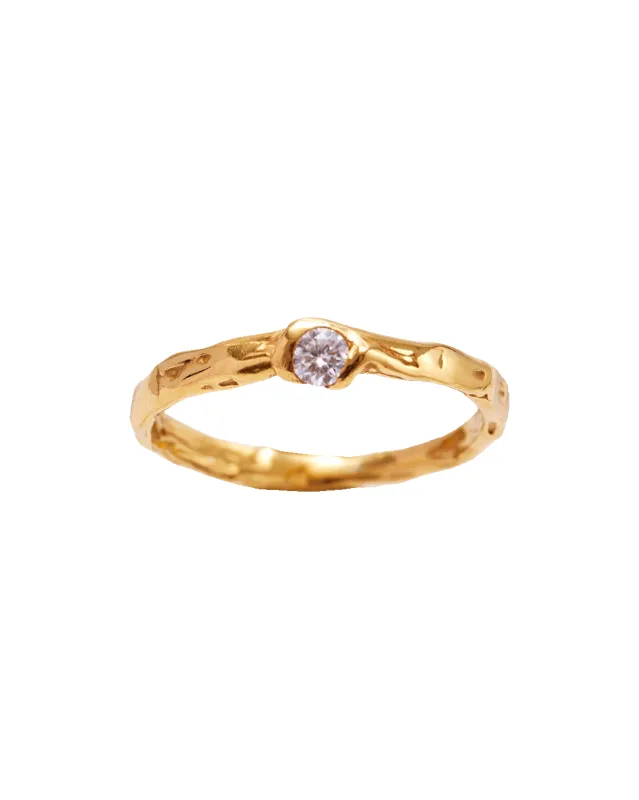Promesa Diamond Band made by Simuero