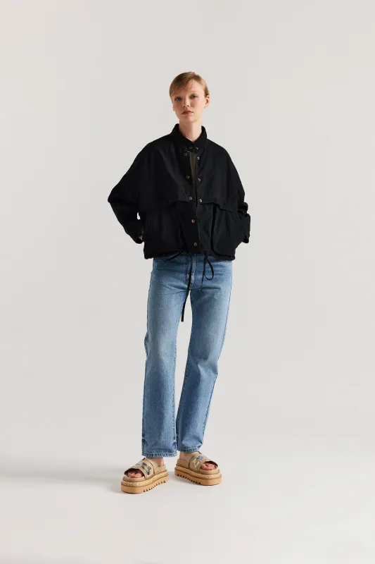 Paradox Jacket Jet Black sold by Kloke