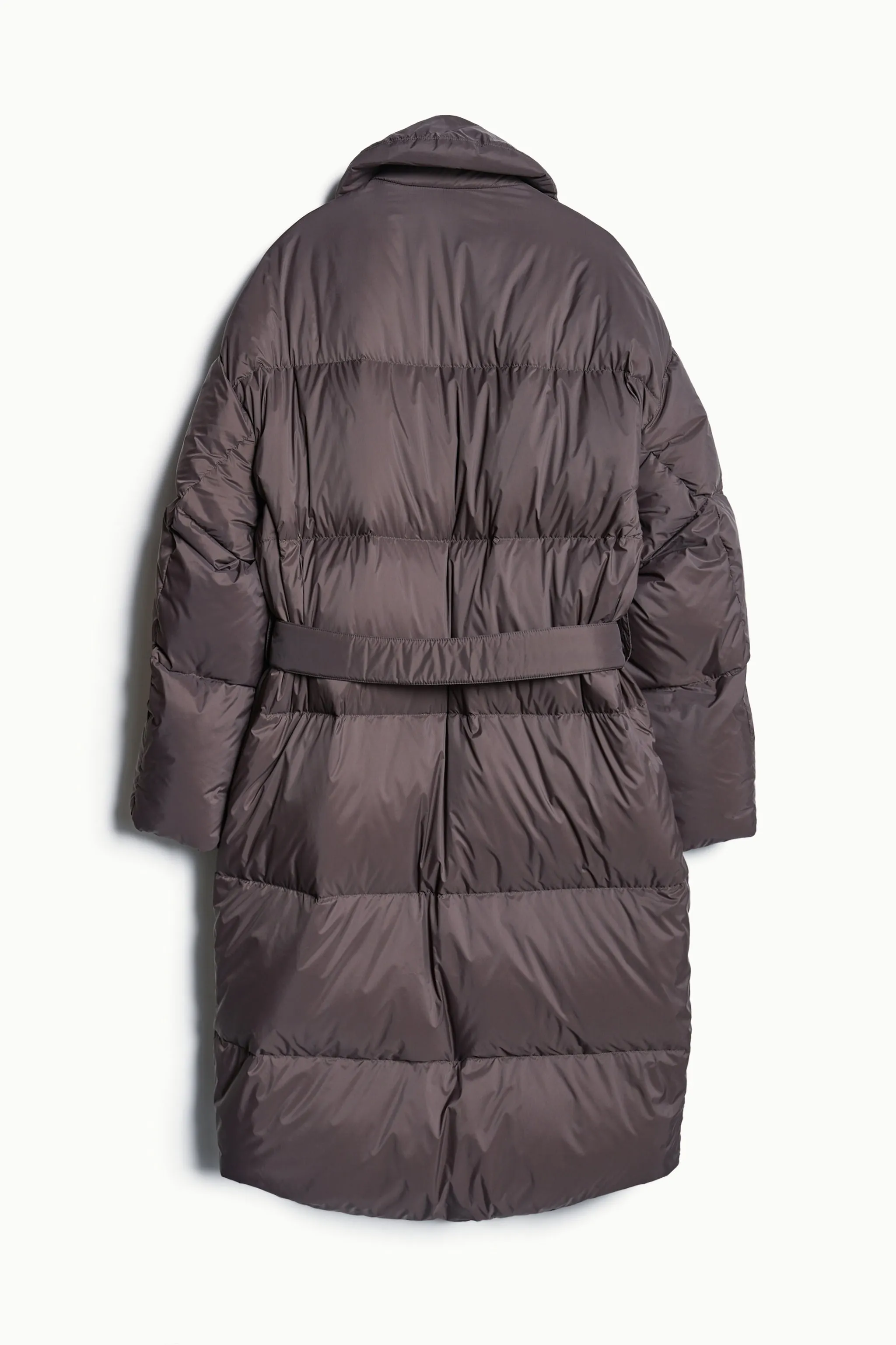 Vestige Quilted Long Coat Chocolate sold by Kloke product image thumbnail 5