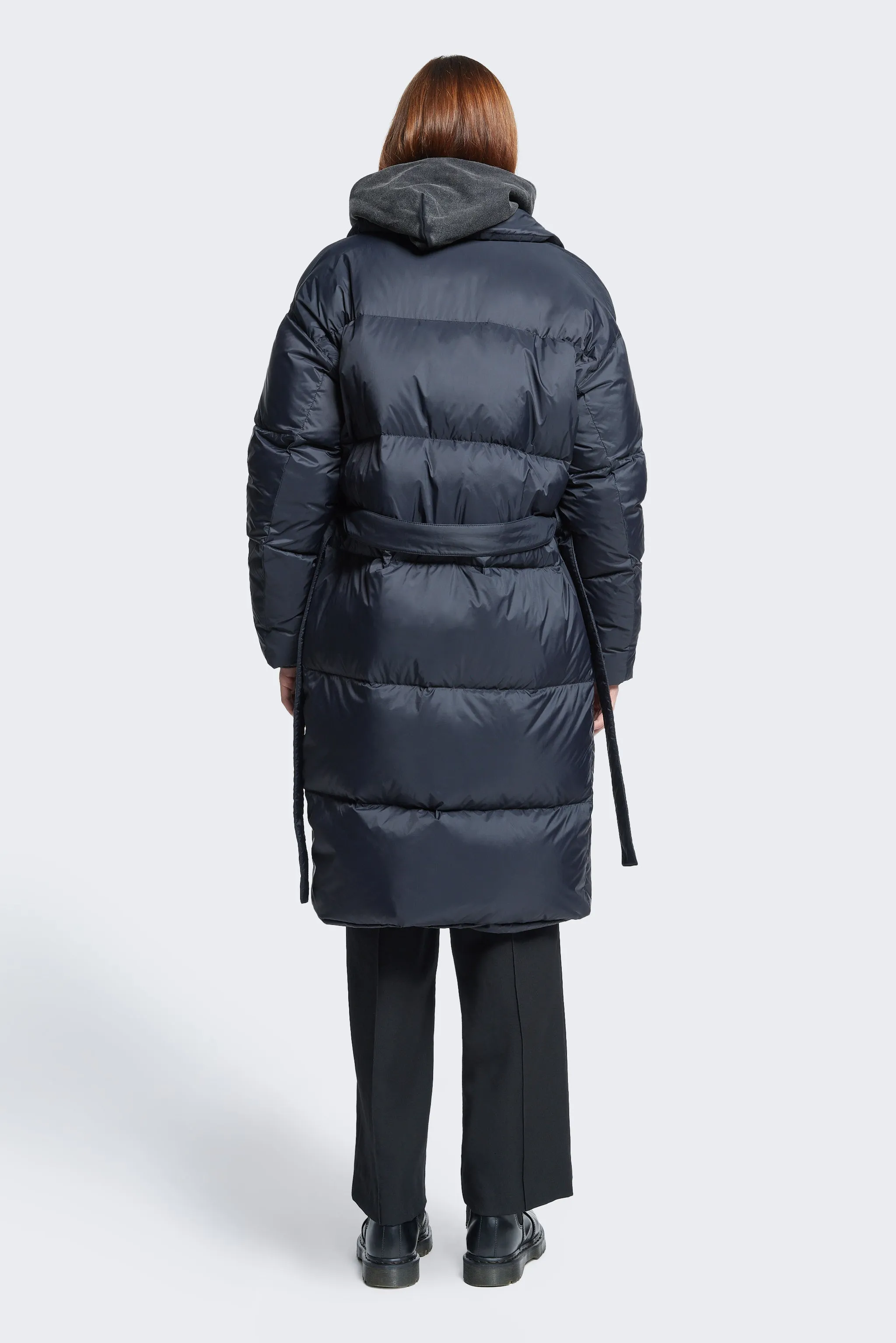 Vestige Quilted Long Coat Black sold by Kloke product image thumbnail 2