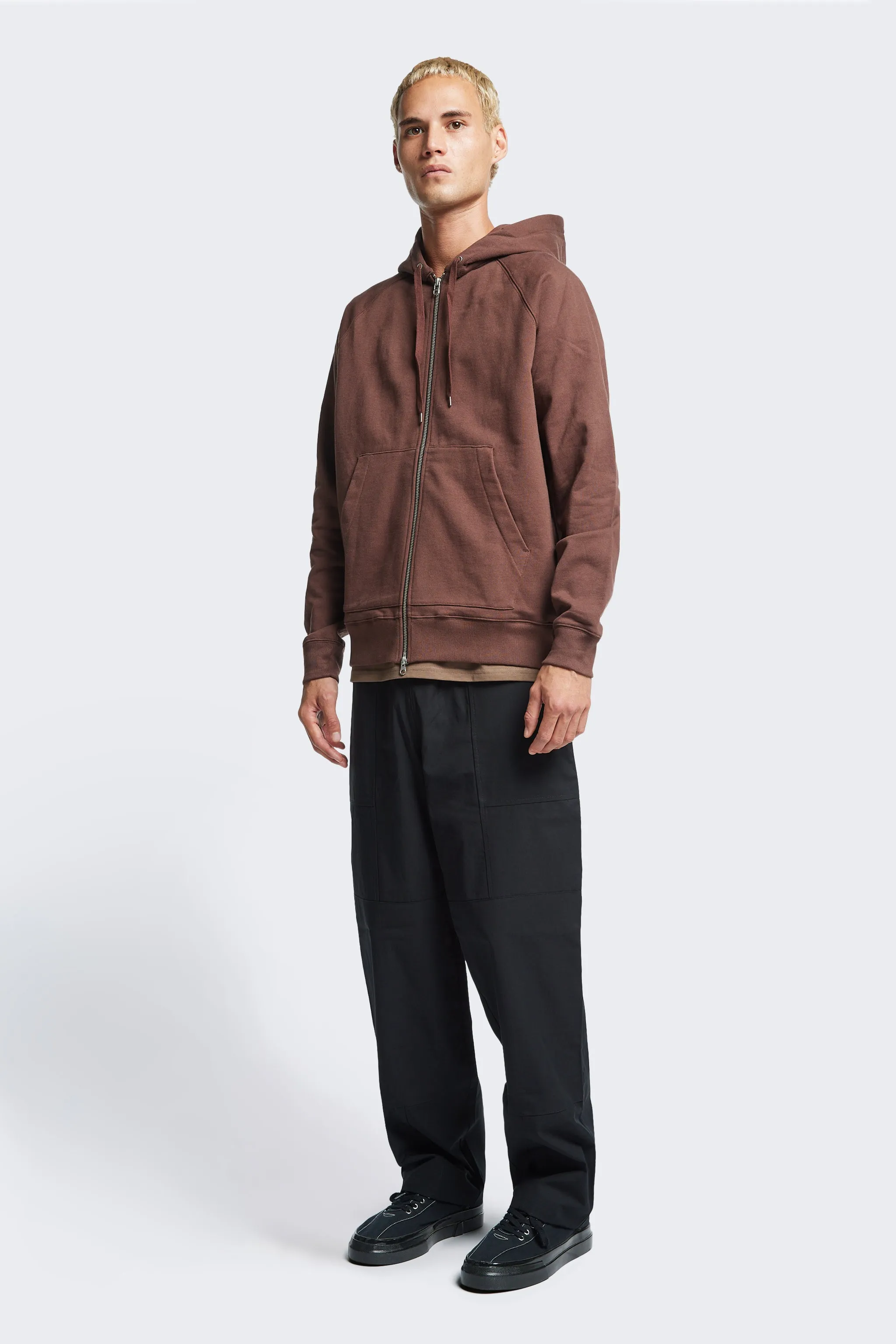 Kandam Zip Up Hoodie Chocolate sold by Kloke product image thumbnail 2
